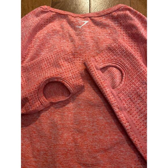 Gymshark VITAL SEAMLESS 2.0 CROP TOP long sleeves size small - Picture 8 of 10